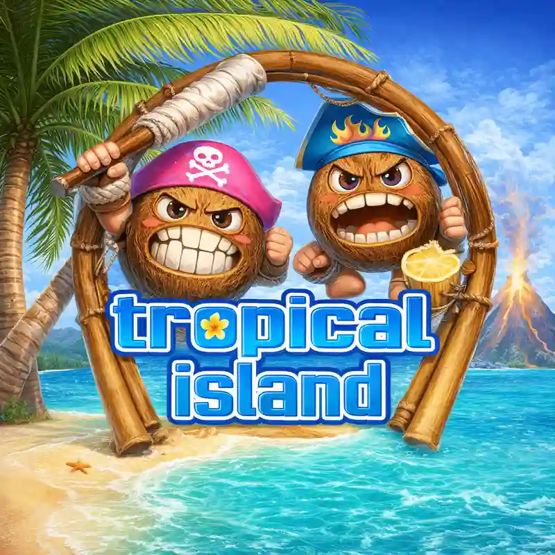 New Tropical Island Slot Game BW77