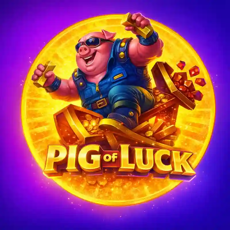 Pig Of Luck online slot game banner at bw77
